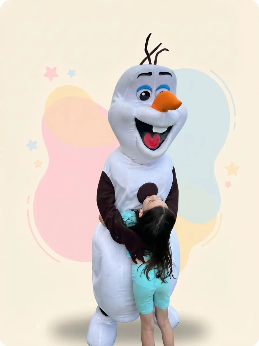 Olaf Party Hire Mascot