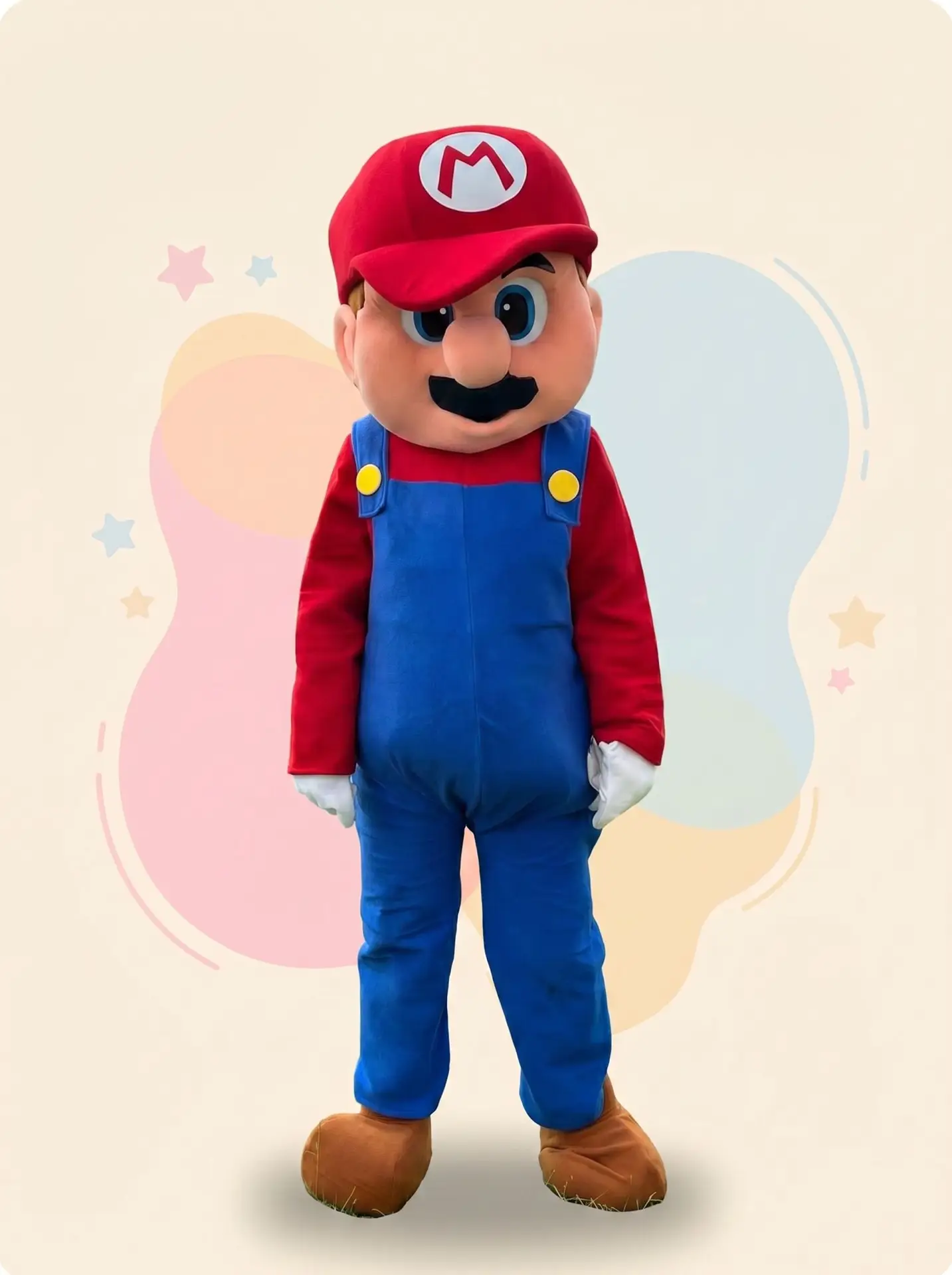 Mario Party Hire Mascot